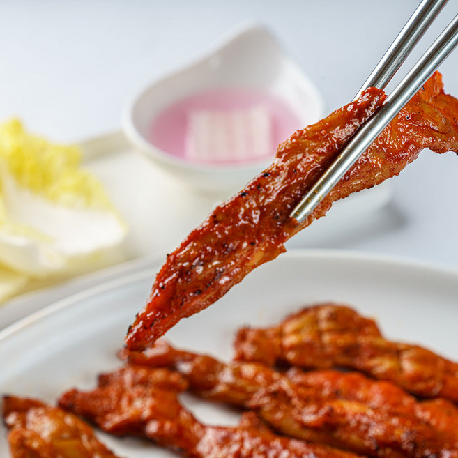 [다인꼬꼬]야들야들한 뼈없는 양념닭목살, 2개, 500g