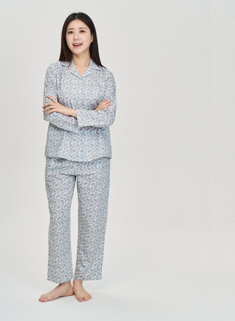 홈이 트라이 여성용 스페셜 주자원단 파자마세트