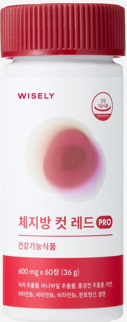 와이즐리 빨간통 체지방 컷 PRO 다이어트, 1개, 60정 - 쿠팡