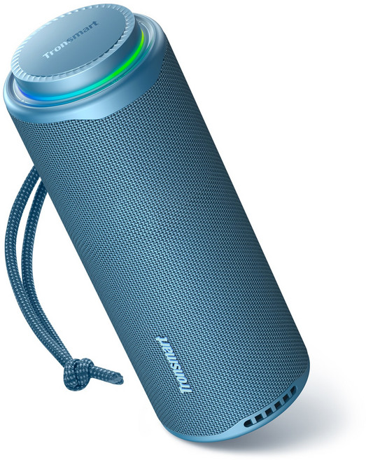 Tronsmart T8 휴대용 무선 블루투스 스피커 40W 캠핑용 LED IPX7방수 야외용 18시간재생, 블루