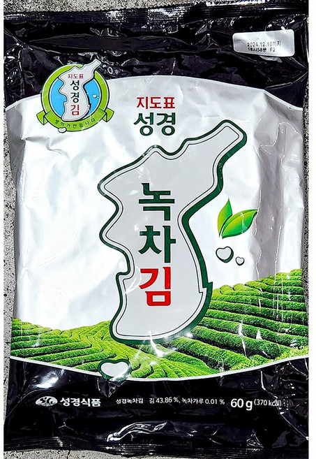 전장김 (성경 녹차 60g), 1개, 60g