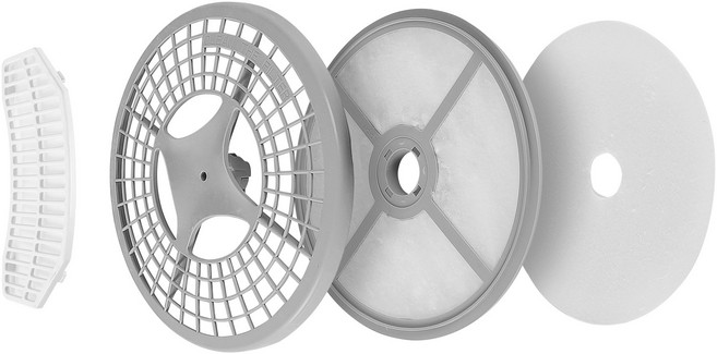 매직쉐프 의류 미니 건조기 MCD-L600W 전용 2중 먼지제거 필터20장 1SET (흡기용10장+배기용10장), 1세트, 2중먼지제거필터