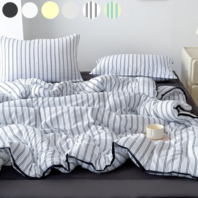 [2026 신품 특가] 놀차 간절기/사계절 항균 옥수수솜 알러지케어 먼지없는 워싱 차렵이불/이불세트/솜누빔 베개커버/패드 54옵션