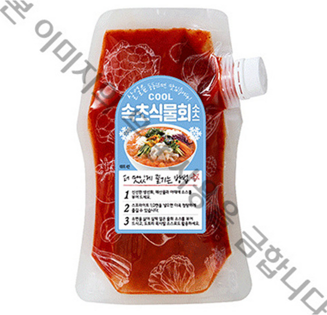 주비푸드 물회 소스 500g, 1개