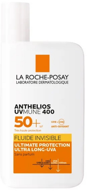 La Roche Posay 프랑스 정품 라로슈포제 안뗄리오스 인비저블 플루이드 SPF50+ 50ml 무향, 1개