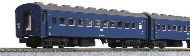 KATO N 게이지 43계 야행 급행[키소] 6량 기본 세트 10-1623 철도 모형 객차, 1개