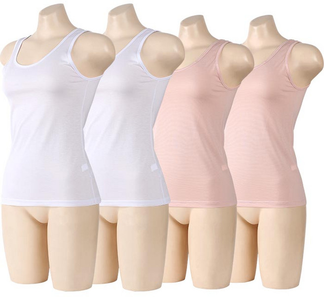 예스플러스 뱀부 모달 나시 4P