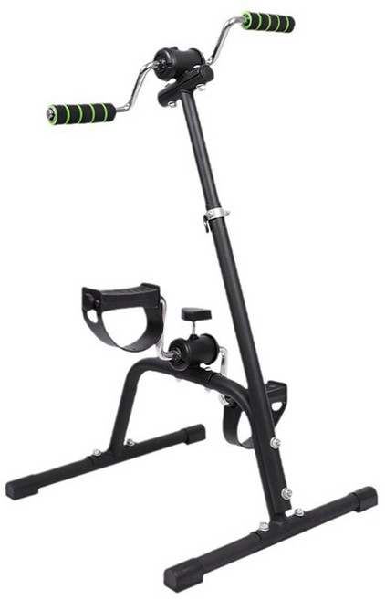 실내 자전거 노인 어르신 재활 좌식 운동기구, 블랙