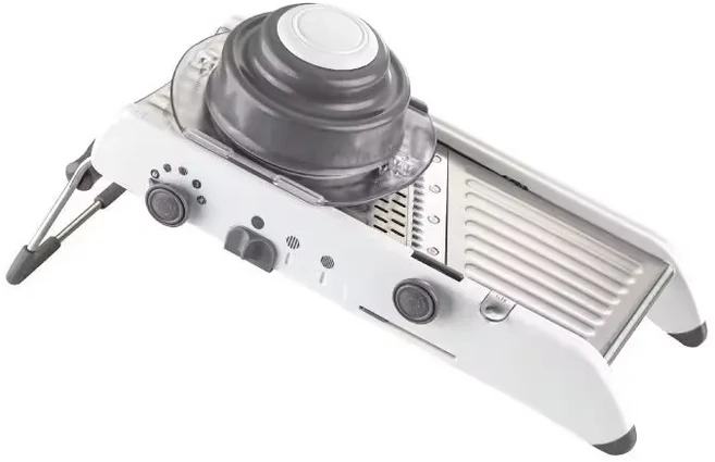 다기능 스테인리스 스틸 주방 야채 커터 감자 강판 야채 강판 유물 가정용 1 개, 01 은, 1개