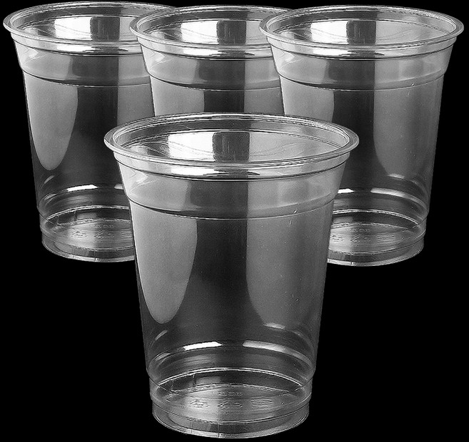 명성 14온스(420ml) 92파이 PET 아이스컵 1000개 테이크아웃 카페 커피 음료컵, 1세트, 1000개입, 420ml