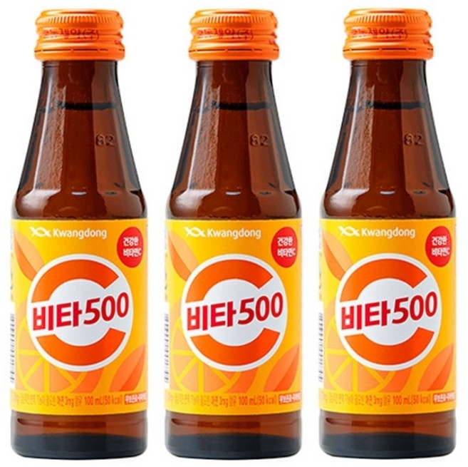광동 비타500 100ml 50병, 50개