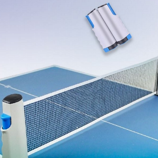 휴대용 탁구 네트 접이식 조절형 길이 원터치 탁구 네트 가정용 미니