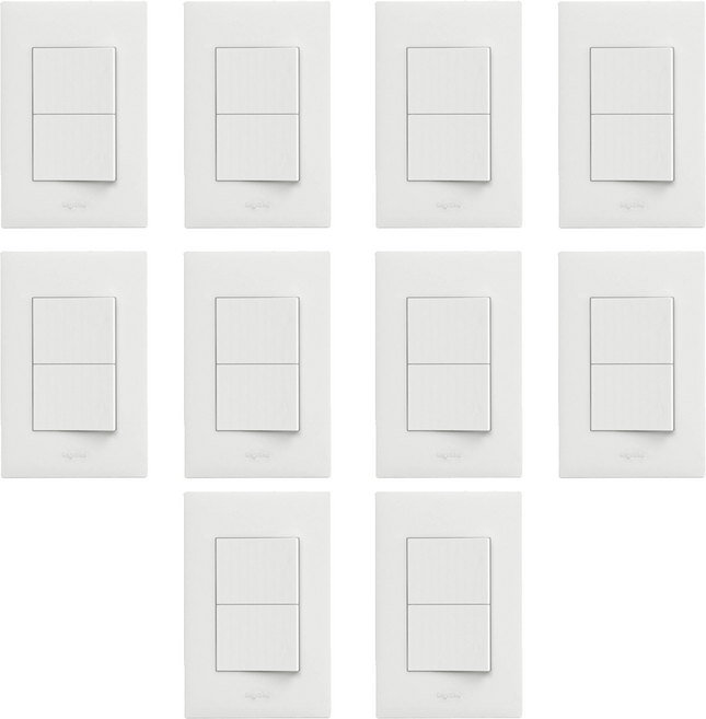 르그랑 아펠라 2구 스위치, 10개