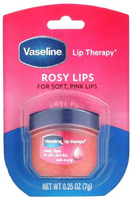 Vaseline 립 테라피 장미 입술, 1, 7g, Pink,Rose