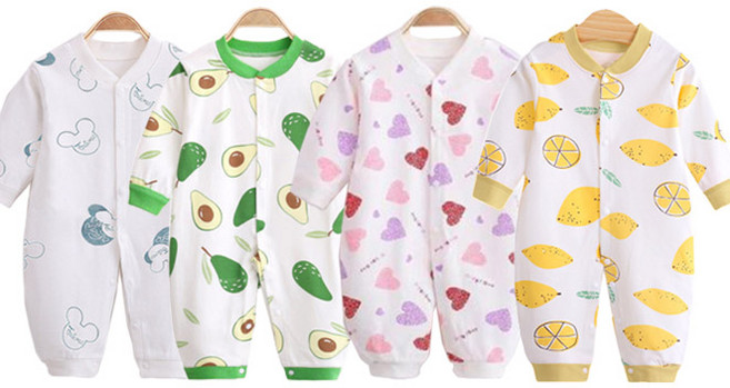 아이엠베베 유아용 해피상콤 풀스냅 면 우주복