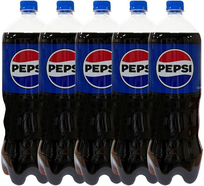 펩시콜라, 1.5L, 5개