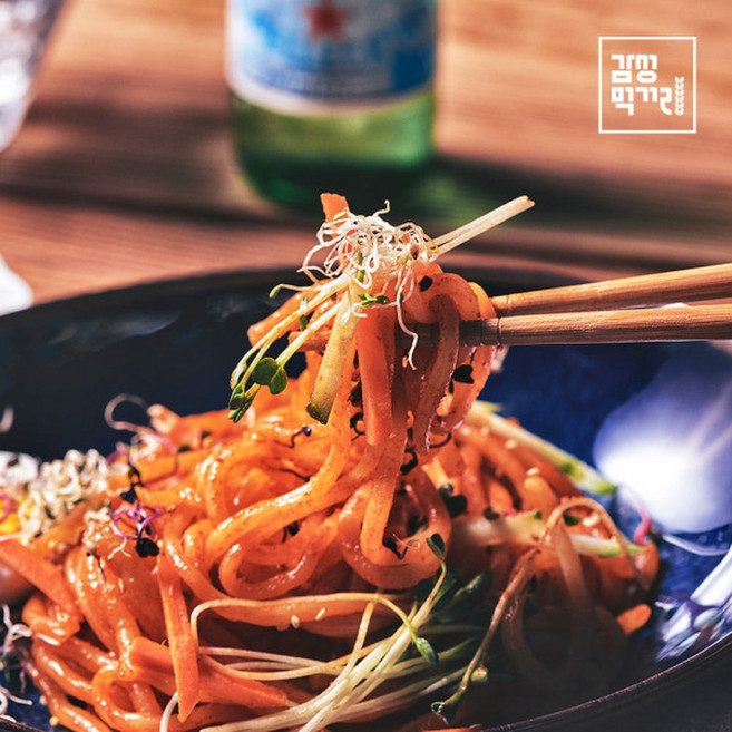 나드리 양념쫄면 2인분 경북 영주 쫄면, 2개, 271g