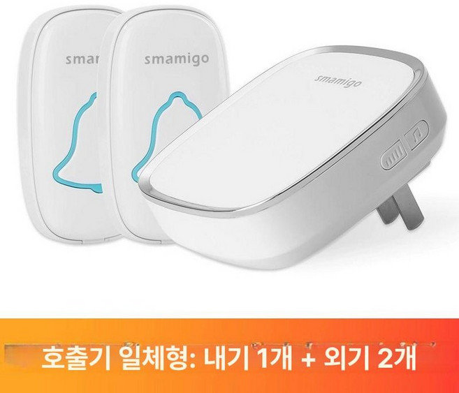 가정용 노인 비상벨 어르신 간병 무선 호출기, 스타일2 투투원 넥스트랩포함, 1개