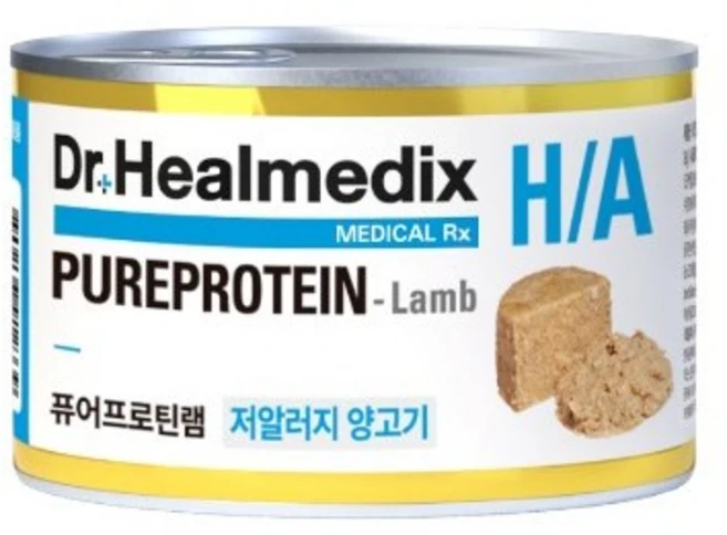 닥터힐메딕스 저알러지 양고기 H/A pureprotein 160g 캔, 1개, 양+쌀 - 쿠팡