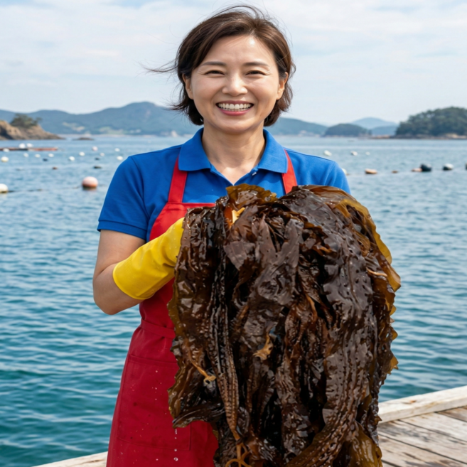 싱싱이네 생 곰피 미역 쇠미역, 1박스, 1kg