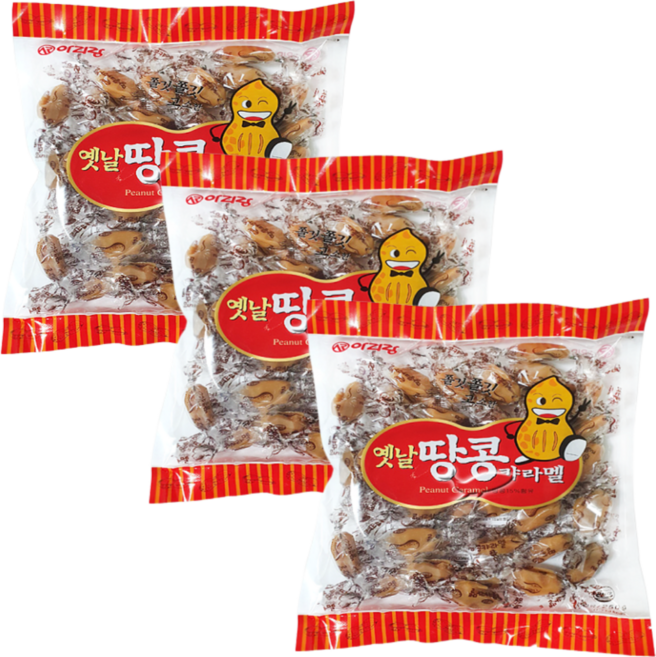 아리랑 옛날땅콩캬라멜 560g, 3개