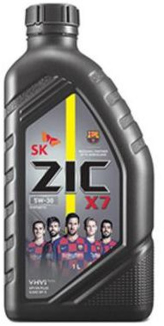 가솔린엔진오일 1L SK지크 ZIC X7 5W-30 가솔린, 1개