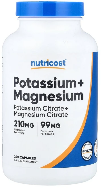 아이허브 칼륨 + 마그네슘 캡슐 240정, 240캡슐, 1개 - 쿠팡