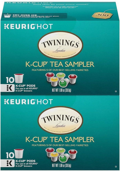 Twinings Tea Variety 샘플러 큐리그 K-컵 20개