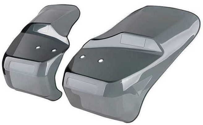 오토바이 핸들커버 라이더 방한 배달대행 방수 겨울장갑 스쿠터 핸들커버(소형), 핸들커버(대형/빨간색 반사테이프)