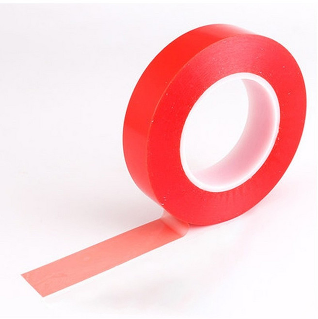 로드 튜블러 타이어 부착 테이프 1대분(바퀴 2개 분량), 1개, 레드