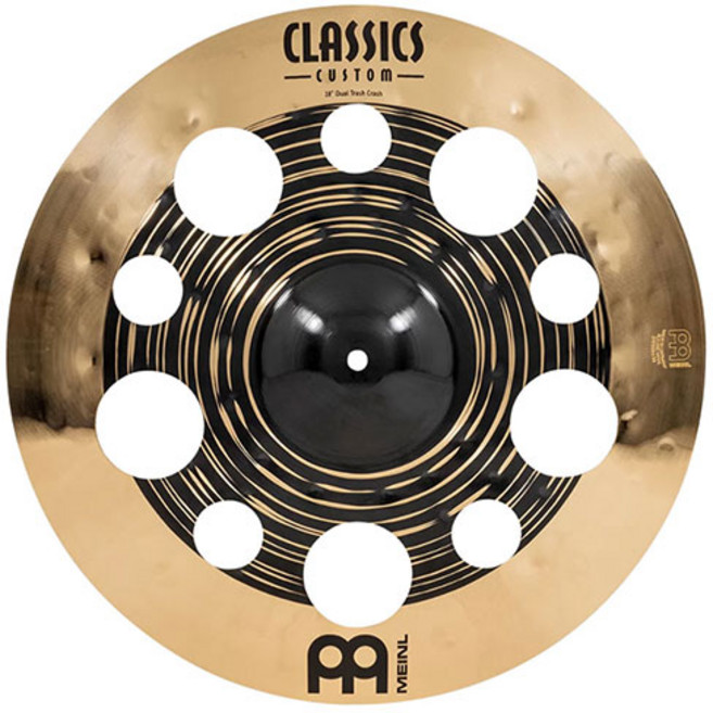 Meinl Classics Custom Dual 트래시크래쉬 심벌 18, 1개