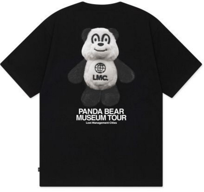 lmc PANDA BEAR MUSEUM TOUR TEE black