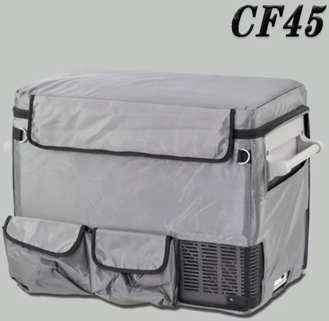 Alpicool 스마트 자동차 캠핑 야외 냉장고 여행 냉장고 가방 절연 커버 냉장고 제외, [07] CF 45L, 1개