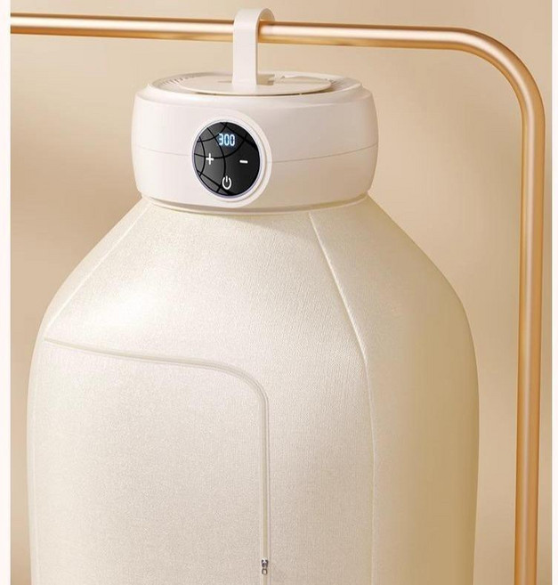 휴대용 의류 건조기 1인 접이식 스타일러 여행용 출장 가정용, 공룡 + 6중살균