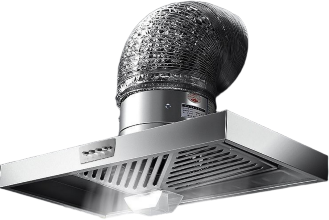 루베픽 LED 업소용 덕트 후드 대용량 연기 흡입 식당, 고객직접설치, 12인치 150W