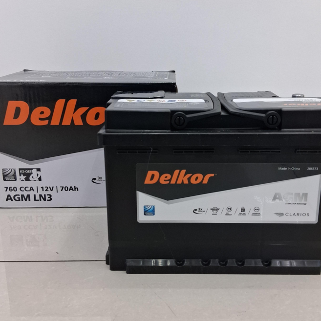 델코 AGM70-DIN LN3 자동차 차량용 배터리 트레일블레이저 코나 소나타 토레스 티볼리 K5 K7 QM6 공구 무료 대여 폐전지반납, 1개, 공구대여X/기존배터리반납