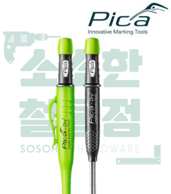 피카 신형 드라이펜 산업용 마커 3030 목공 목수 연필