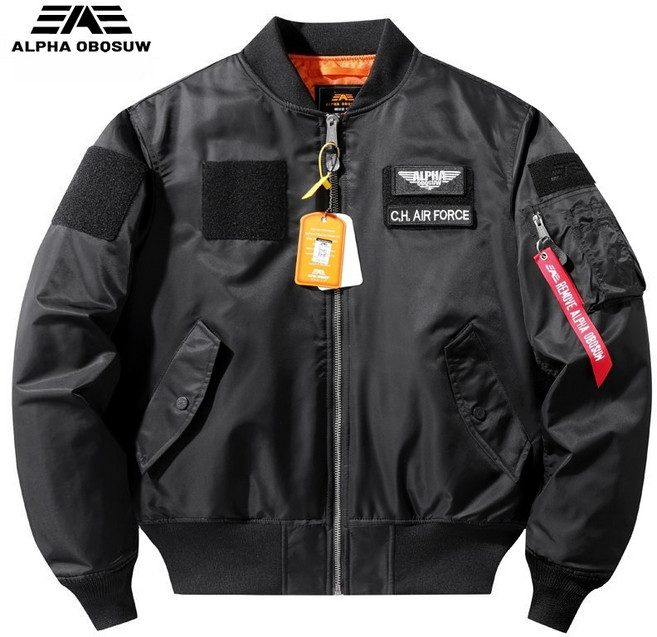 알파마틴 봄가을 남성 MA-1 코튼 항공점퍼