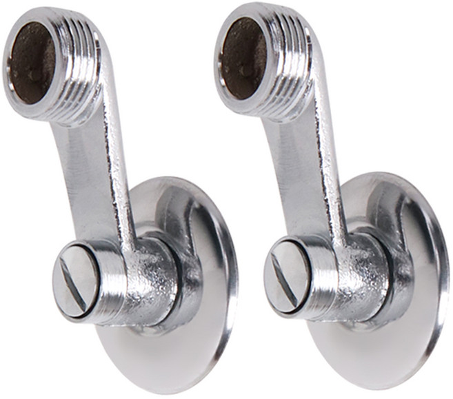 싱크대수전 설치 교체 수전편심 수전니플 중형 사이즈 변환 수도꼭지 수전 부속, 베이직편심(2p), 1개