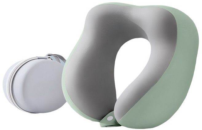 Shipshape 여행용 기내용 휴대용 메모리폼 목베개 경추 목쿠션