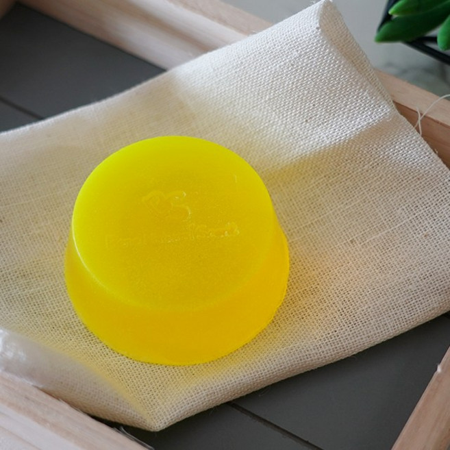 레몬 천연비누, 100g