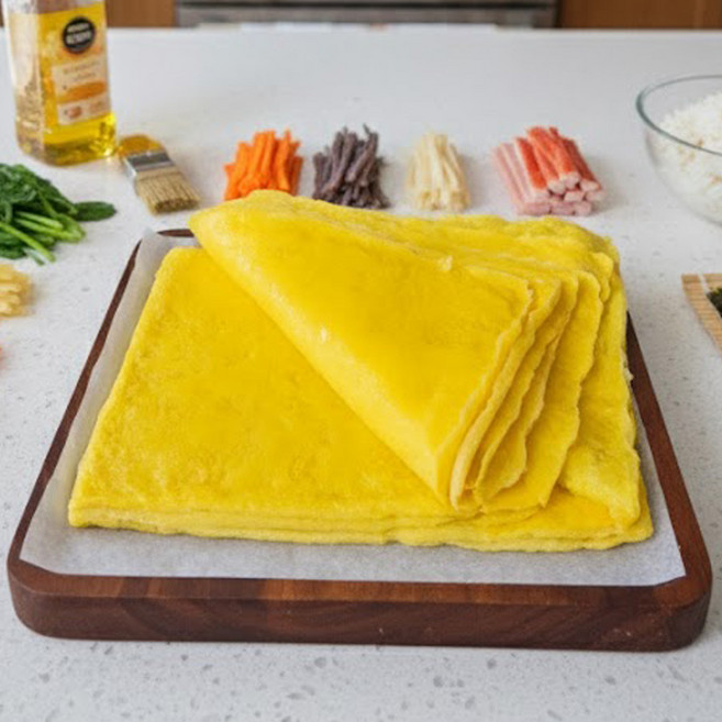 냉동 계란지단, 700g, 5개