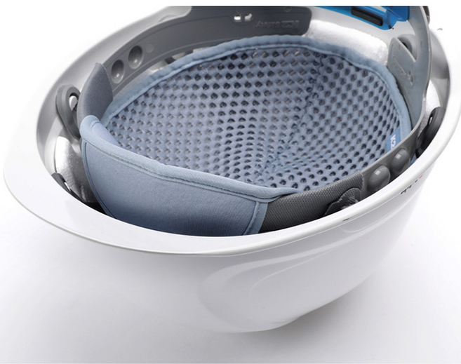 k2 여름철 안전모 땀 흡수 쿠션감있는 에어메쉬 안전모내피, 2개, 그레이