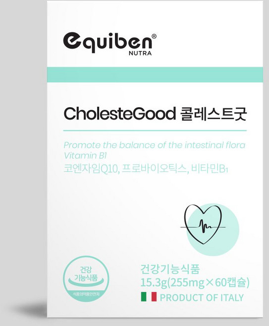 이큐벤 콜레스트굿, 1개, 본상품선택, 쿠팡 본상품선택, 60정