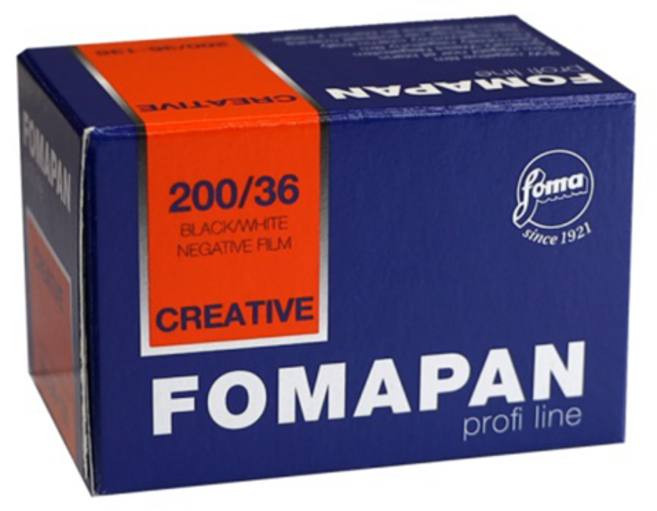 포마 흑백필름 200 36장 FOMAPAN (2028/10), 1개