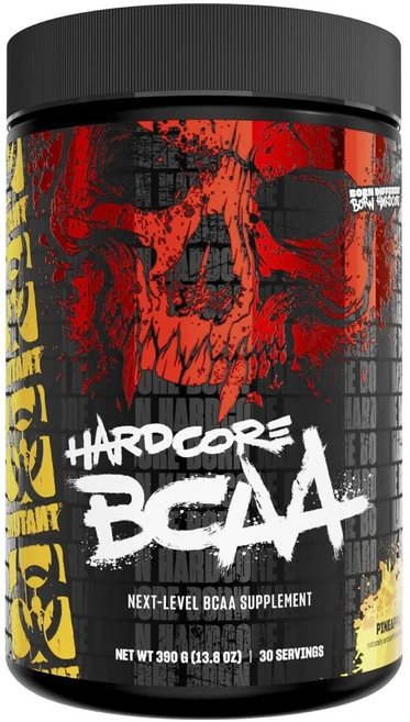 뮤턴트 하드코어 Next-Level BCAA 서플먼트 파인애플 맛, 1개, 390g - 쿠팡
