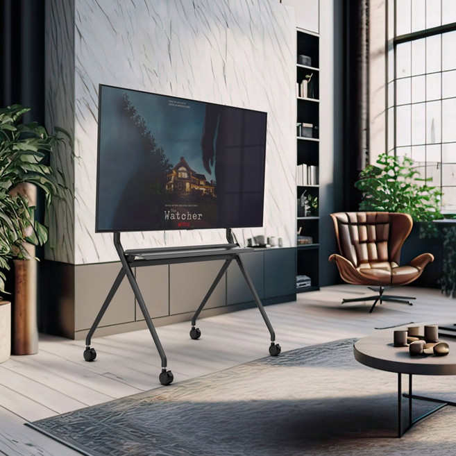 카멜마운트 대형 이젤형 이동식 TV 스탠드 FSW-85, 1개