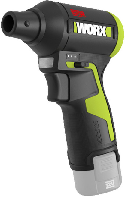 WORX 威克士 WU094 無刷吹塵槍 12V 吹風機 鼓風機 迷你吹塵槍 暴力風扇 空機, 1個