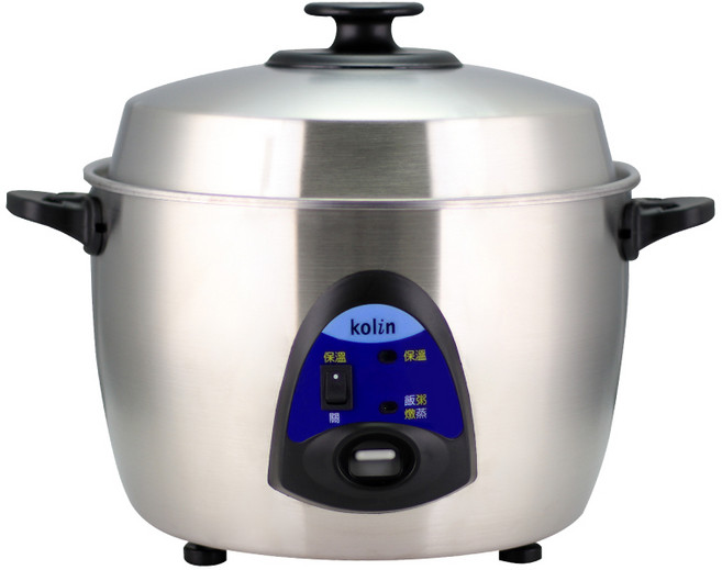 歌林 kolin 養生電鍋 11人份全不鏽鋼材質立體蒸汽加熱, 銀色, SH-A1121S