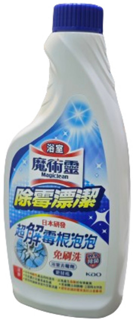 魔術靈 浴室魔術靈除霉漂潔, 1個, 更替瓶 (500ml)